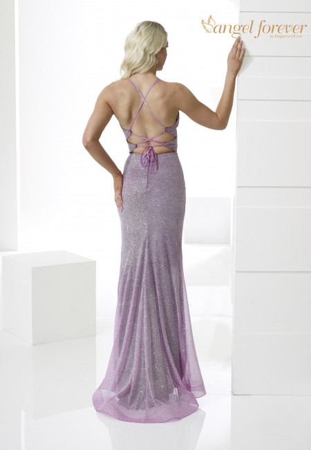 Angel Forever Purple Evening Dress / Prom Dress